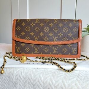 💕LOUIS VUITTON Vintage Clutch/ Crossbody Monogram